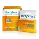 Himalaya PartySmart, 10 Cápsulas individuais - Distribuição de álcool Apoio ao fígado para uma melhor manhã após a bebida - Planta baseada, Vegan, Não-GMO, Glúten livre, Clinicamente estudado