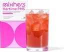 MIXHERS Hertime PMS - Apoio Hormonal para Mulheres - PMS & Menstrual Conforto - com Chasteberry, Raizes de Peony, Ginseng Siberiano - Suplemento para Mulheres - 15 Pacotes Bebida - Açúcar Grátis - Manga de Romã