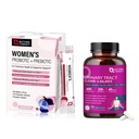 NATUREZA TARGET Probióticos para Mulheres Saúde Digestiva & Trato urinário Saúde com D Mannose & Cranberry