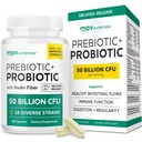 Prebióticos e Probióticos para Mulheres e Homens .Pre e Probióticos para Gut Health & Bloating Alívio . Sinbiótico com 20 bilhões de UFC Lactobacillus & Bifidobacterium .