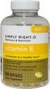 Marca de Membro Vitamina E 400 UI Softgels - 500 ct.