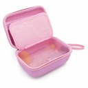 CASEMATIX Bolsa de caso de viagem rosa compatível com asma inalador, máscaras, espaçador - Caso somente