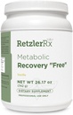 Fórmula de Recuperação Metabólica HormoneSynergy - Optimal Gastrointestinal, Hepática e Intestinal Suporte GHI - Açúcar e Estevia Vanilla Livre