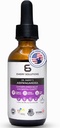 Dr. Emery's Ashwagandha líquido gotas suplemento extrato orgânico para relaxamento, clareza mental, calma natural, e humor, Vegan, Made in USA, 30 Day Supply