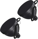 Recipientes de pó de proteína (2 Pack), recipientes portáteis de viagem com funil 100ml, fitness e treinamento de viagem Acessório