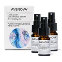Avenova Eyelid and Eyelash Cleanser Spray 3 Pack – Gentil Diariamente Hypoclorous Acid Lid e Lash Cleansing Spray Para Olhos mais limpos e mais saudáveis, 60mL (2.04oz)