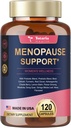 Suplementos de Menopausa para Mulheres, Multibenefício e Cohosh Preto Completa, Dong Quai Root e mais mistura de ervas, w / Poderoso Probiótico e Prebiótico