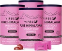 Shilajit Gummies, 3000 Mg Shilajit Puro Himalayan Orgânico com Ashwagandha, Gummies Açafrão sem açúcar para homens e mulheres, Suplemento Shilajit, Não-GMO Natureza Shilajit para energia, 240 Gummies