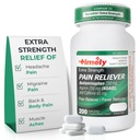 Time-CAP LABS, INC. Rendimento de Cefaleia Temporária Extra Força - Acetaminofeno com Aspirina e Cafeína (200 Caplets) - Cefaleias, Enxaquecas e Dor de Corpo e Dores Músculos - Força Extra - Made in USA