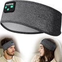 Perytong Sleep Headband - Bluetooth Auscultadores para dormir lateral - Auscultadores para dormir confortável headband com fino alto-falante idéias de presente de microfone para mulheres homens