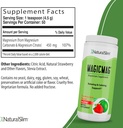 NaturalSlim Magicmag Puro Citrato de Magnésio em pó – Stress, Obstipação, Músculo, e Apoio ao Coração