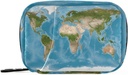 Caixa de Pílula 7 Dia Mundial 3D Mapa de Pílula Caso Saco de viagem saco Organizador de Pílula com Zipper Portátil Caso Compacto Tamanho para Titular Suplemento Vitamina