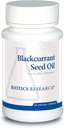 Biotics Research Blackgrourant Seed Oil Fonte Natural de Ácido Gamma Linolênico GLA, 535 mg Cápsula, Suporta Saúde Cardiovascular, Reparação de Tecido Normal, Sistema Imune, Saúde da Mulher 60 Caps