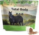 Ervas de forro de prata Total Body Horse Supplements Powder for Mental & Global Health - Promovendo melhor pele e casaco saudável para cavalos - Natural Herbal Equinity Horse Supplement - 5 lb Bag
