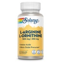 Solaray Forma L-Arginina e Cápsulas de Ornitina, 50 Contagem
