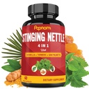 Cápsulas de Extração de Nettle Stinging com Boswellia, Turmeric & Saw Palmetto - 2 Mês de Fornecimento para Articulação, Gestão do Corpo, Pele, Cabelo e Imunidade