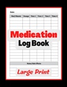 Livro de registro de medicamentos: Diário de bordo simples para registrar medicamentos, vitaminas e / ou suplementos diários. Registre várias doses e efeitos secundários. 8.5x11 Rastreador de comprimidos para idosos e todas as idades ou enfermeiros e cuidadores.