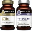 Qualidade de vida Características Kinoko Gold AHCC e Microactive Curcumin SR - Immune Suporte Curcumin Bundle
