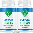 Desempenho ideal (2 Pack) Prosta Stream Prostate Supplement Prostastream Pills (120 Cápsulas)
