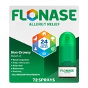 Fluonase Alergia Alergia Pulverização nasal, 24 horas não Drowsy Alergia Medicina, Spray nasal medida - 72 Sprays - Fall and Sazonal Alergy Relief
