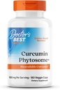 Médicos Melhor Fitossoma de Curcumina, Curcumina biodisponível, Não-GMO, Glúten, Livre de soja, Vegan, 1000mg, 180 Veggie Caps