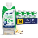 Certifique-se planta-baseada Vegan proteína Vanilla Nutrition Shake I Gluten-Free I Dairy-Free I Soy-Free engarrafado líquido Shake I 12 Pack