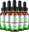 (5 Pack) Barislend Drop Suplemento de suporte de vitamina saudável - Barislend Fórmula avançada, Barislend 24 horas líquido, Barislend Energia e Comentários de força extra, 5 meses de fornecimento
