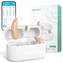 Formind Rechargeable Hearing Aids for Seniors - Advanced Receiver-in-Canal (RIC) Design, 16 canais de som digital, cancelamento de ruído, carga rápida de 2 horas para 60 horas de uso, qualidade de som superior