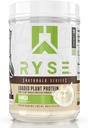 RYSE Carregado proteína vegetal - Baunilha - 20g de Natural Vegan planta-based proteína pó de ervilha, grão de bico & arroz de cevada - sem cores artificiais, sabores ou adoçantes - 20 Servings