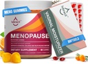 Lubracil Menopause Gummies & Daily Moisturizer Bundle – Suporte sem hormônios para flashes quentes, suores noturnos, secura vaginal, e Itchiness com Black Cohosh, Ashwagandha, Omega Oils & Sea Buckthorn