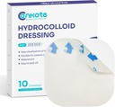 Conkote Hydrocolloid Wound Dressing 4”x 4”, adesivos finos esterilizados, caixa de 10 vestimentas