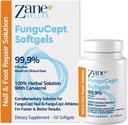 Zane Hellas FunguCept Softgels para resultados mais rápidos e melhores. Produto de apoio para FunguCept Nail & Athlete. 60 Softgels.