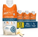Baunilha Nutrição Agitar 30g de proteína, 1g de açúcar, suporte nutricional para a saúde muscular durante a perda de peso
