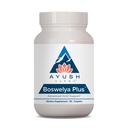 Ayush Herbs Boswelya Plus - Suplemento de suporte conjunto de condroitina glucosamina, suporte muscular açafrão para homens e mulheres, cuidados conjuntos com curcumina - 90 cápsulas vegetarianas (1 contagem)