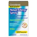 GoodSense Multi-Symptom Pulverizador de Alergia Nasal, Triancinolona Acetonide Pulverizador de Alergia Nasal, 55 mcg por pulverização, 0,57 Onça Fluída
