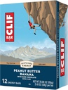 CLIF BAR - Banana de Manteiga de Amendoim com Sabor de Chocolate Escuro - Feito com Aveia Orgânica - Não-GMO - Base de Plantas - Barras de Energia - 2.4 onças (12 embalagem)