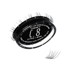Lashify Curl 8mm Gossamer Extensões Cílios Refil, Preto, DIY Cílios falsos para um olhar natural