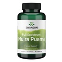 Swanson Muira Puama Raiz Saúde Sexual Virility Boost Apoio Suplemento feminino dos homens 400 mg 90 cápsulas
