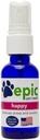 Happy - All Natural Liquid Spray Supplement - Facilita a Ansiedade de Separação, Ajuda com Vet Visitas, Viagem, Arrumo, Perda de um Amigo (Spray 1 oz)