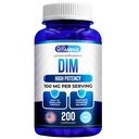 Gostamos de Vitaminas DIM 100mg 200 Cápsulas - 200 Day Supply - Diindolilmetano DIM Suplemento para suporte com níveis saudáveis de estrogênio e hormônio