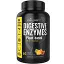 Enzimas Digestivas para Homens e Mulheres - Enzimas Melhor para Gut Saúde & Saúde Digestiva - Enzimas Ultra Digestivas Pode Aliviar Obstipação, Bloating & Gas - Refeição Desconforto- Todas as Dietas - 60 CT
