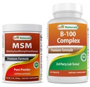 Melhor Naturals HSH Pó e Complexo B-100