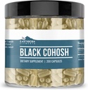Elementos nascidos da Terra Black Cohosh 200 Cápsulas, Puro e não diluído, Sem aditivos