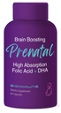 Vitaminas pré-natais bio-disponíveis ultra-força para as mulheres, naturalmente ocorrendo ácido fólico folato metilado, DHA Omega 3. apoia o desenvolvimento do cérebro, desenvolvimento fetal saudável