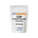 Pó de Citolina, CDP Pó de Colina Pura com Escopo, Não-GMO, Suplemento Cognitivo para Memória e Aprendizagem (25 Grams)