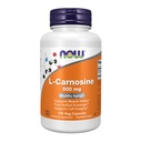 NOW Foods Supplements, L-Carnosina (Beta-Alanyl-L-Histidina) 500 mg, Envelhecimento Saudável, 100 Veg Cápsulas