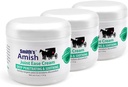 Smith's Amish JointEase Soothing Cream 3 Pack com Arnica, Tea Tree, Eucalyptus, Peppermint e Rosemary