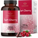Herbamama Tart Cherry Extract Cápsulas - Tart Cherry Extract para suporte de ácido úrico - Vegan, suplemento antioxidante não-GMO