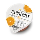 Medtrition Gelatein Laranja: 20 Grams de Proteína. Livre de Açúcar. Ideal para dietas líquidas claras, deglutição Dificuldades, bariátrica, diálise e oncologia. Grande pré ou pós-treino Snack. (12 Embalagem)