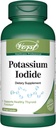 Iodeto de potássio 800mcg 120 Cápsulas Vegan □ Suplemento de suporte da tireóide para mulheres e homens*